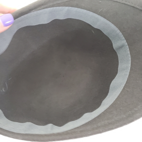 Capelli New York gray wool riding cap with chain strap new with tag - Picture 6 of 7